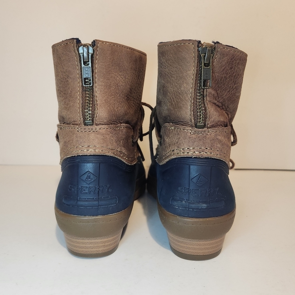 Used Sperry Women's Duck boots size 7 1/2 - Picture 4 of 16